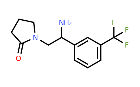 CAS 953898-98-1 | 1-{2-amino-2-[3-(trifluoromethyl)phenyl]ethyl}pyrrolidin-2-one