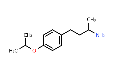CAS 953899-64-4 | 4-[4-(Propan-2-yloxy)phenyl]butan-2-amine