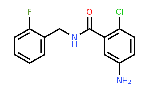 CAS 953903-75-8 | 5-Amino-2-chloro-N-[(2-fluorophenyl)methyl]benzamide
