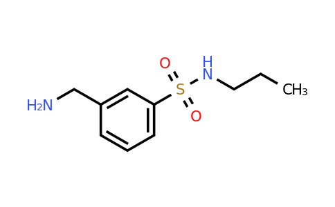 CAS 953904-11-5 | 3-(Aminomethyl)-N-propylbenzenesulfonamide
