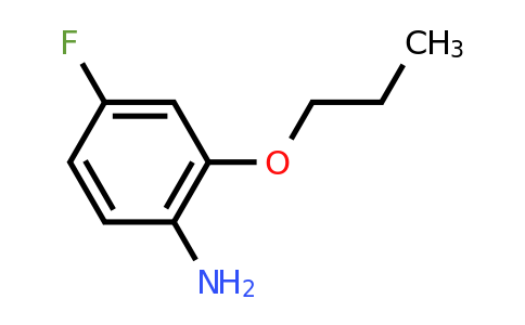 CAS 953904-74-0 | 4-fluoro-2-propoxyaniline