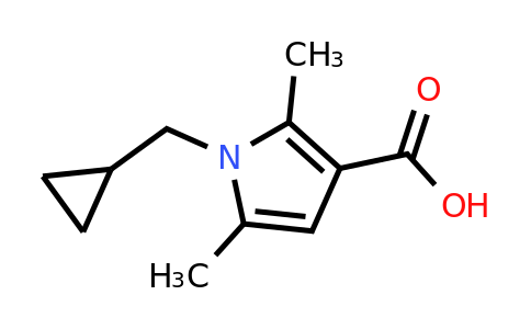 CAS 953906-47-3 | 1-(Cyclopropylmethyl)-2,5-dimethyl-1H-pyrrole-3-carboxylic acid