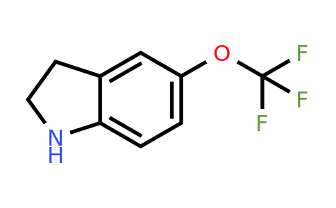 CAS 953906-76-8 | 5-(Trifluoromethoxy)indoline