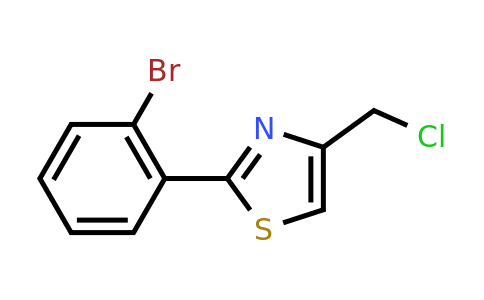CAS 953907-60-3 | 2-(2-Bromo-phenyl)-4-chloromethyl-thiazole