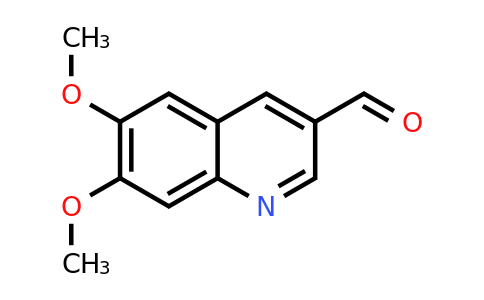 CAS 95395-21-4 | 6,7-Dimethoxyquinoline-3-carbaldehyde