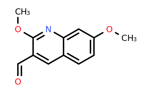 CAS 95395-23-6 | 2,7-Dimethoxyquinoline-3-carbaldehyde