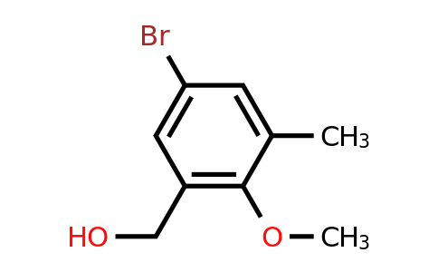 CAS 954124-92-6 | (5-Bromo-2-methoxy-3-methylphenyl)methanol