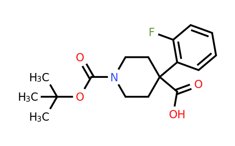 CAS 954125-26-9 | 1-Boc-4-(2-fluorophenyl)-4-carboxypiperidine