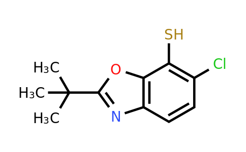 CAS 954127-39-0 | 2-tert-butyl-6-chloro-1,3-benzoxazole-7-thiol