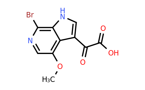 CAS 954215-12-4 | 2-(7-bromo-4-methoxy-1H-pyrrolo[2,3-c]pyridin-3-yl)-2-oxo-acetic acid