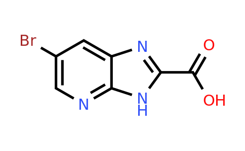 CAS 954217-62-0 | 6-bromo-3H-imidazo[4,5-b]pyridine-2-carboxylic acid