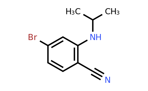 CAS 954226-99-4 | 4-bromo-2-[(propan-2-yl)amino]benzonitrile