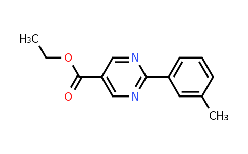 CAS 954227-12-4 | Ethyl 2-(m-tolyl)pyrimidine-5-carboxylate