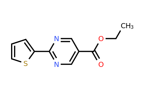 CAS 954227-49-7 | Ethyl 2-(thiophen-2-yl)pyrimidine-5-carboxylate