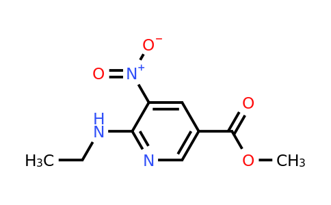 CAS 954228-35-4 | Methyl 6-(ethylamino)-5-nitronicotinate