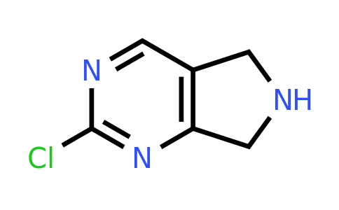 2-Chloro-6,7-dihydro-5H-pyrrolo[3,4-D]pyrimidine