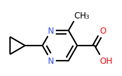 CAS 954233-05-7 | 2-Cyclopropyl-4-methylpyrimidine-5-carboxylic acid