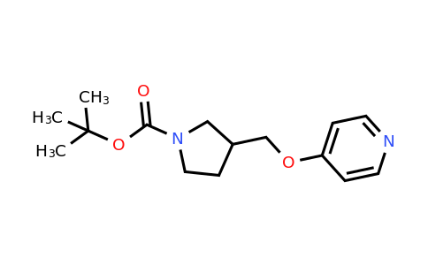 CAS 954236-99-8 | 3-(Pyridin-4-yloxymethyl)-pyrrolidine-1-carboxylic acid tert-butyl ester