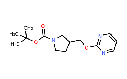 CAS 954237-18-4 | 3-(Pyrimidin-2-yloxymethyl)-pyrrolidine-1-carboxylic acid tert-butyl ester