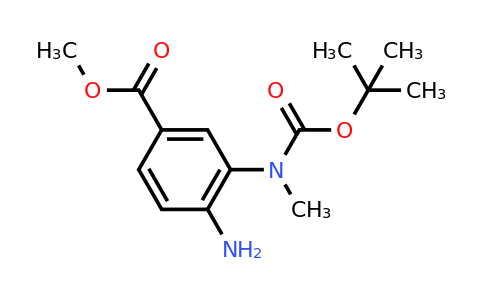 CAS 954238-55-2 | 4-Amino-3-(tert-butoxycarbonyl-methyl-amino)-benzoic acid methyl ester