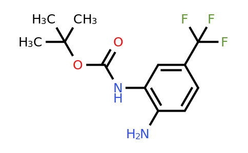 CAS 954239-03-3 | (2-Amino-5-trifluoromethyl-phenyl)-carbamic acid tert-butyl ester