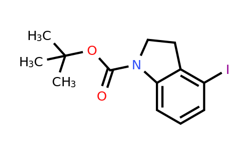 CAS 954239-31-7 | 1-Boc-4-iodo-2,3-dihydro-1H-indole