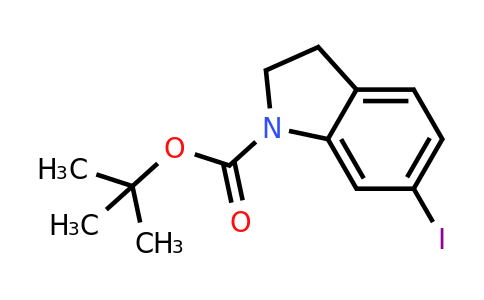 CAS 954239-34-0 | 1-Boc-6-iodo-2,3-dihydro-indole