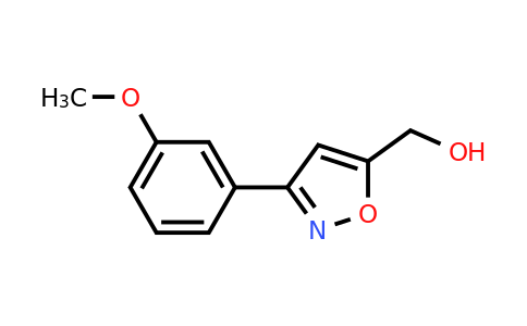 CAS 954240-10-9 | [3-(3-Methoxy-phenyl)-isoxazol-5-yl]-methanol