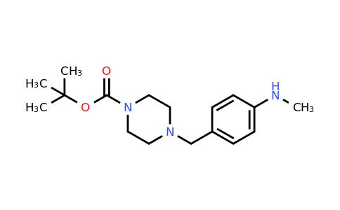 CAS 954240-26-7 | 4-(4-Methylamino-benzyl)-piperazine-1-carboxylic acid tert-butyl ester
