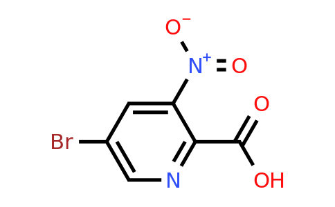 CAS 954240-89-2 | 5-Bromo-3-nitro-pyridine-2-carboxylic acid