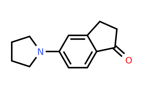 CAS 954241-21-5 | 5-Pyrrolidin-1-yl-indan-1-one