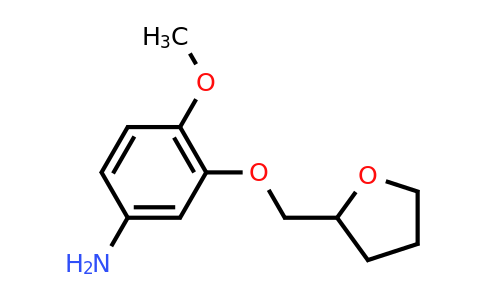 CAS 954254-06-9 | 4-Methoxy-3-(oxolan-2-ylmethoxy)aniline