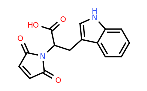 CAS 954256-28-1 | 2-(2,5-Dioxo-2,5-dihydro-1H-pyrrol-1-yl)-3-(1H-indol-3-yl)propanoic acid