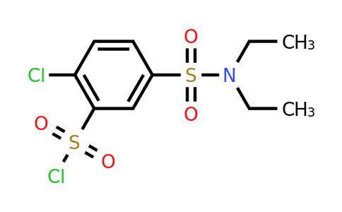 CAS 954262-82-9 | 2-Chloro-5-(diethylsulfamoyl)benzene-1-sulfonyl chloride