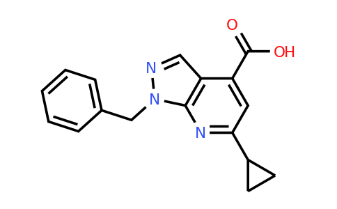 CAS 954265-99-7 | 1-Benzyl-6-cyclopropyl-1H-pyrazolo[3,4-b]pyridine-4-carboxylic acid