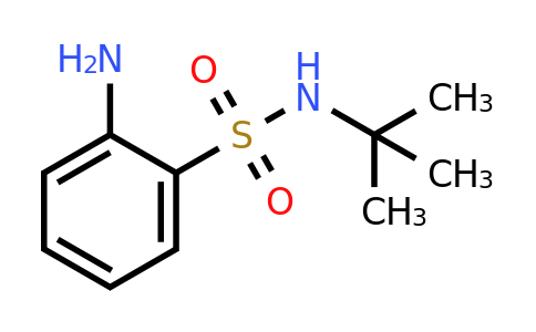 CAS 954268-81-6 | 2-Amino-N-(tert-butyl)benzenesulfonamide