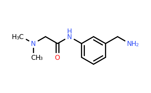 CAS 954270-85-0 | N-[3-(Aminomethyl)phenyl]-2-(dimethylamino)acetamide