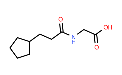 CAS 954272-16-3 | 2-(3-Cyclopentylpropanamido)acetic acid
