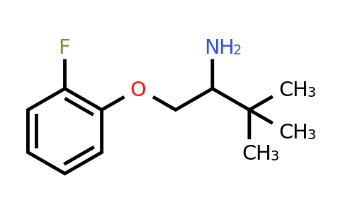 CAS 954272-86-7 | 1-(2-Amino-3,3-dimethylbutoxy)-2-fluorobenzene