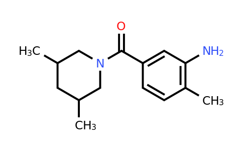 CAS 954274-68-1 | 5-(3,5-Dimethylpiperidine-1-carbonyl)-2-methylaniline