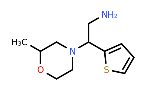 CAS 954275-34-4 | 2-(2-Methylmorpholin-4-yl)-2-(thiophen-2-yl)ethan-1-amine