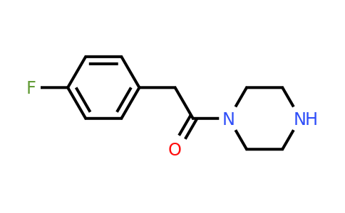 CAS 954276-56-3 | 2-(4-Fluorophenyl)-1-(piperazin-1-yl)ethan-1-one