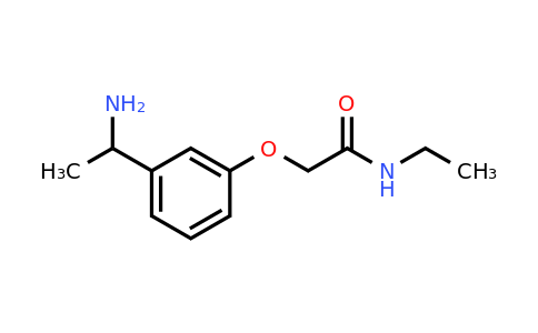 CAS 954279-37-9 | 2-[3-(1-Aminoethyl)phenoxy]-N-ethylacetamide