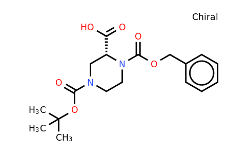 CAS 954388-33-1 | (R)-N-4-BOC-N-1-Cbz-2-piperazine carboxylic acid