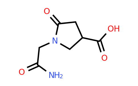 CAS 954568-83-3 | 1-(carbamoylmethyl)-5-oxopyrrolidine-3-carboxylic acid