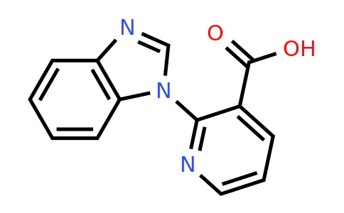 CAS 954569-88-1 | 2-(1H-1,3-Benzodiazol-1-yl)pyridine-3-carboxylic acid