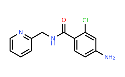 CAS 954574-19-7 | 4-Amino-2-chloro-N-(pyridin-2-ylmethyl)benzamide