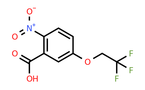 CAS 954580-07-5 | 2-Nitro-5-(2,2,2-trifluoroethoxy)benzoic acid