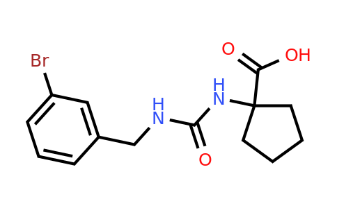 CAS 954581-24-9 | 1-({[(3-bromophenyl)methyl]carbamoyl}amino)cyclopentane-1-carboxylic acid