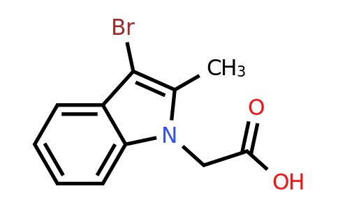 CAS 954582-17-3 | 2-(3-Bromo-2-methyl-1H-indol-1-yl)acetic acid